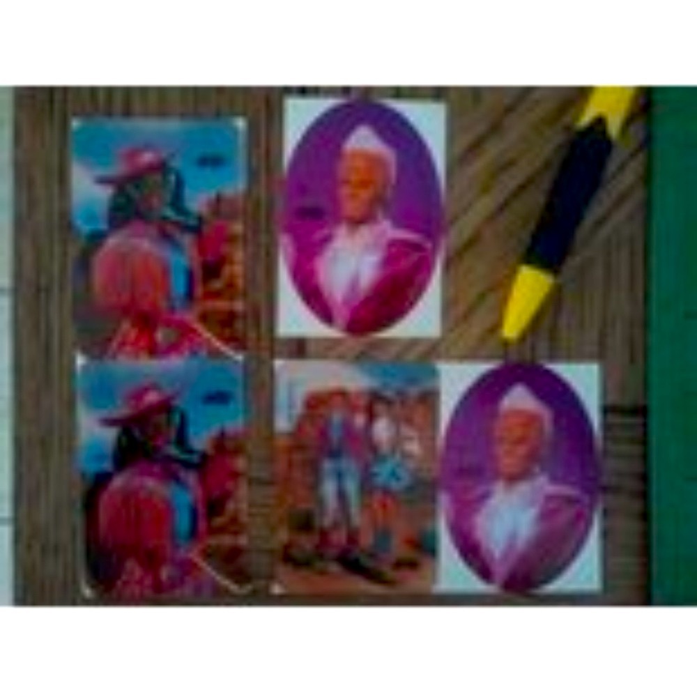 Vintage Mello Smello Barbie & Ken Stickers Lot Rare
